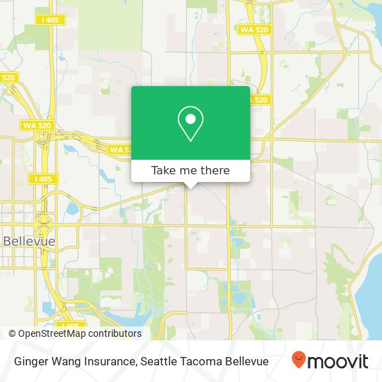 Mapa de Ginger Wang Insurance