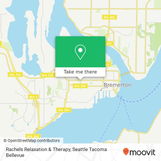 Rachels Relaxation & Therapy map