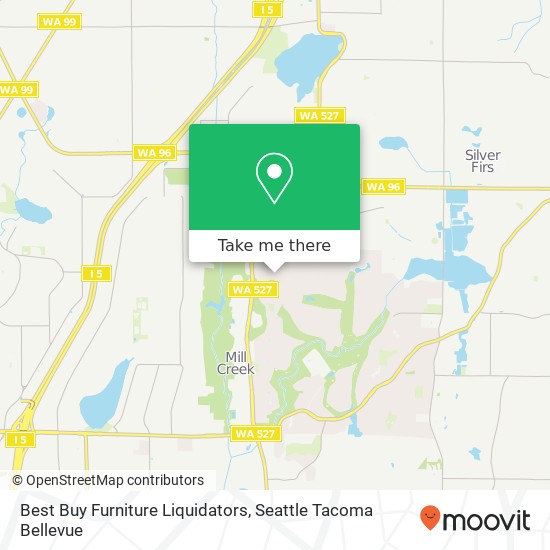 Mapa de Best Buy Furniture Liquidators