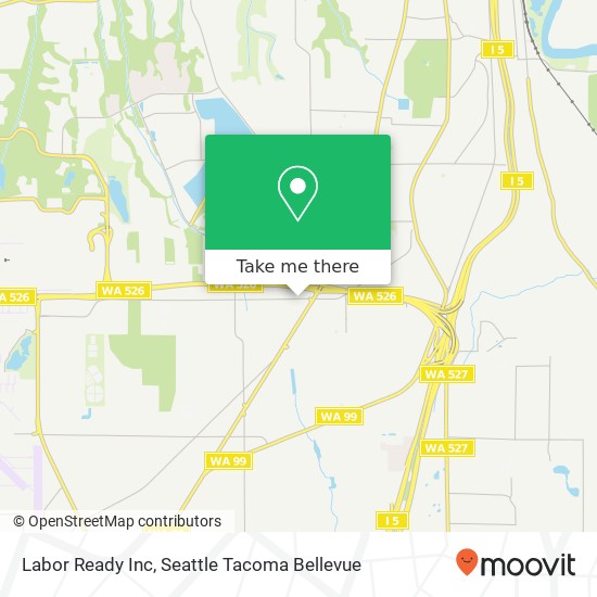 Labor Ready Inc map