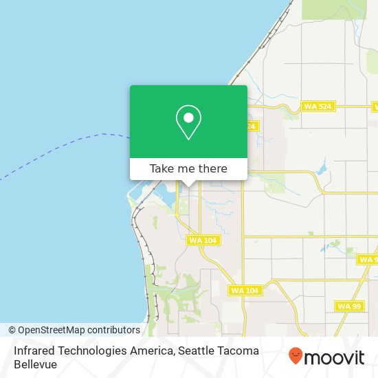 Mapa de Infrared Technologies America