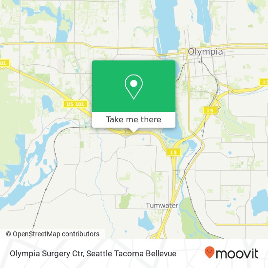Olympia Surgery Ctr map