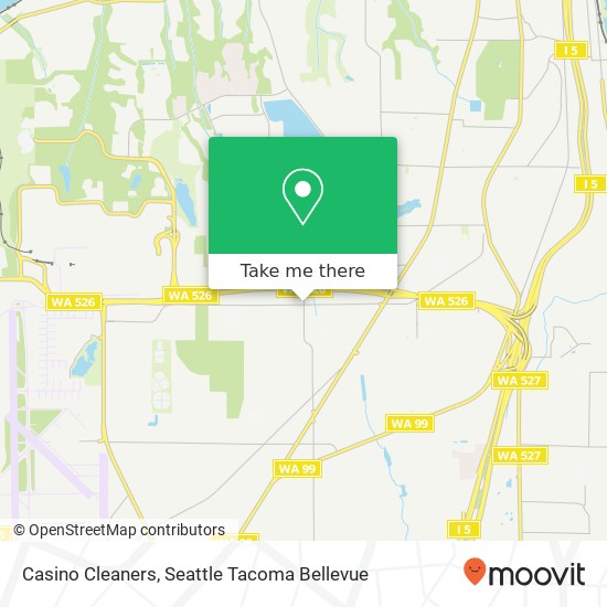 Casino Cleaners map