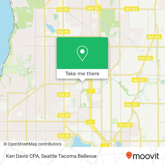 Ken Davis CPA map