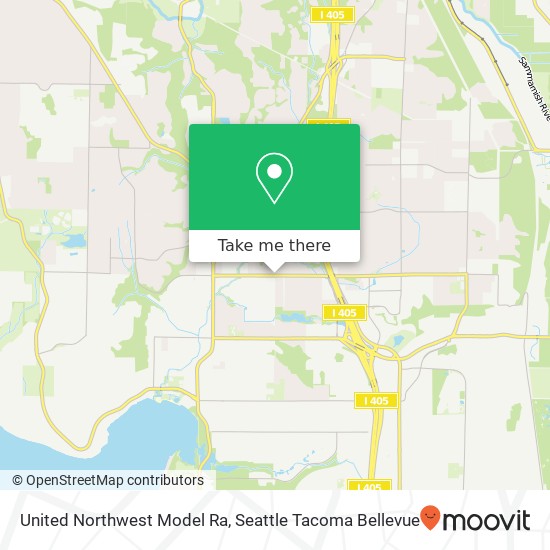 United Northwest Model Ra map