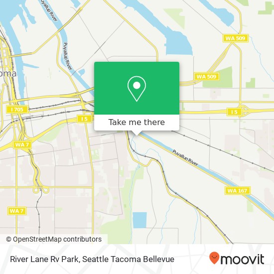 River Lane Rv Park map