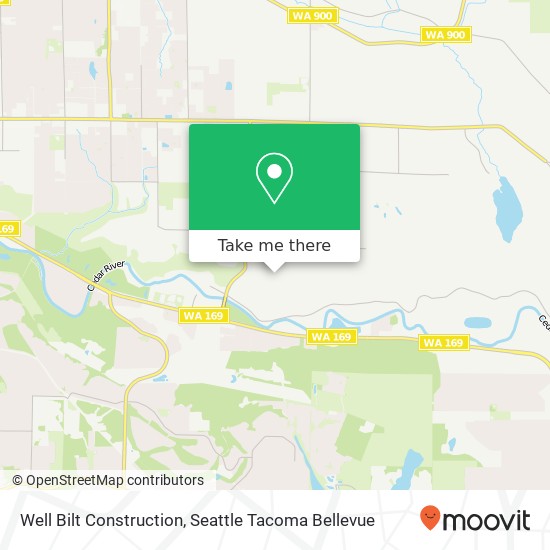 Well Bilt Construction map