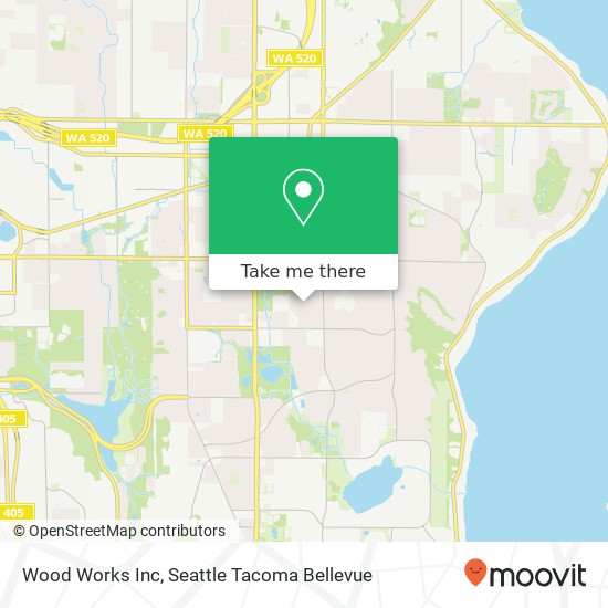 Wood Works Inc map