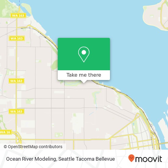 Ocean River Modeling map