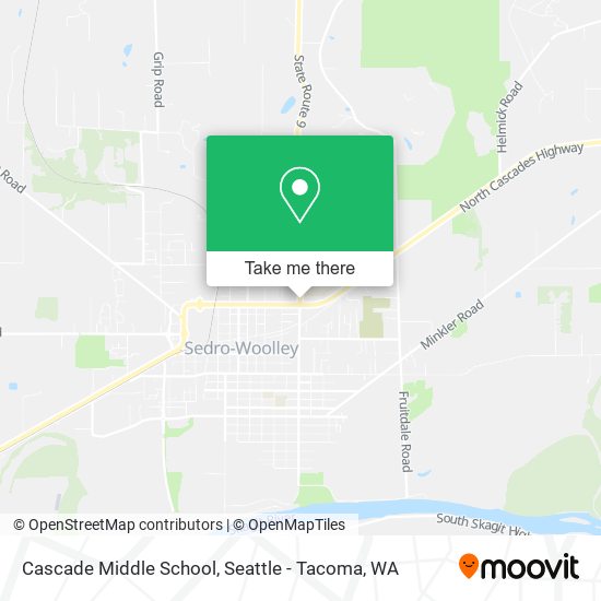 Mapa de Cascade Middle School