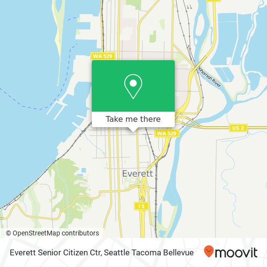 Mapa de Everett Senior Citizen Ctr