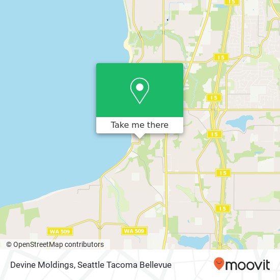 Devine Moldings map