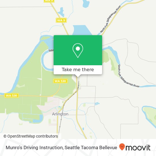 Munro's Driving Instruction map