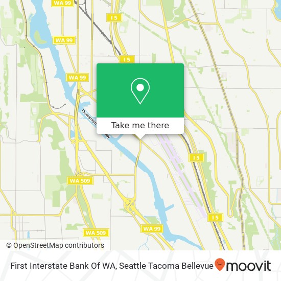 Mapa de First Interstate Bank Of WA