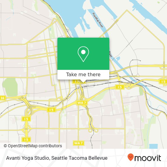 Mapa de Avanti Yoga Studio