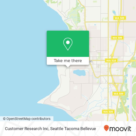 Customer Research Inc map