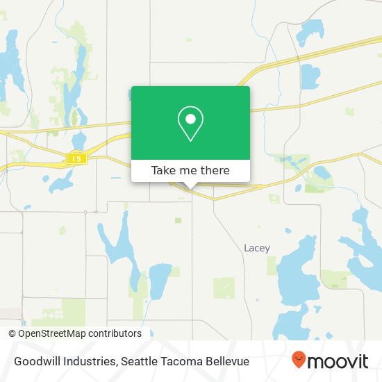 Mapa de Goodwill Industries