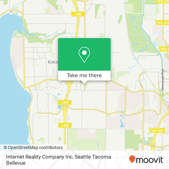 Mapa de Internet Reality Company Inc