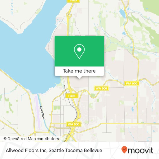 Allwood Floors Inc map