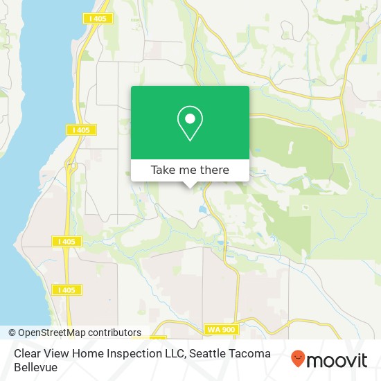 Mapa de Clear View Home Inspection LLC