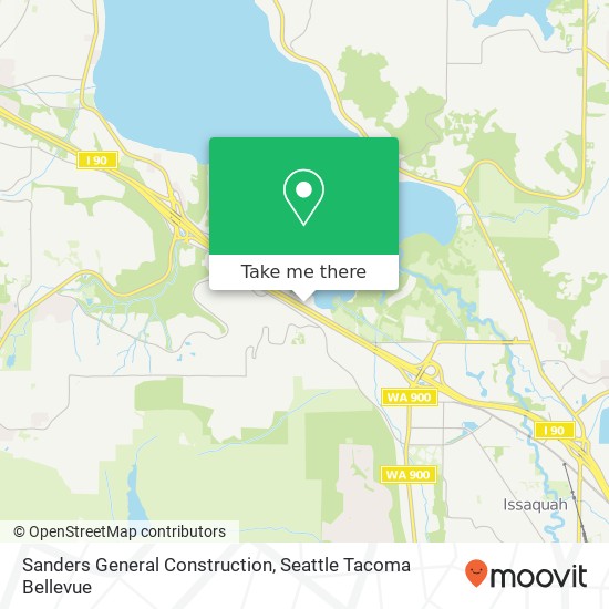 Sanders General Construction map