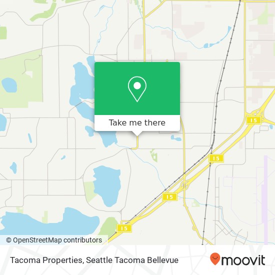 Mapa de Tacoma Properties