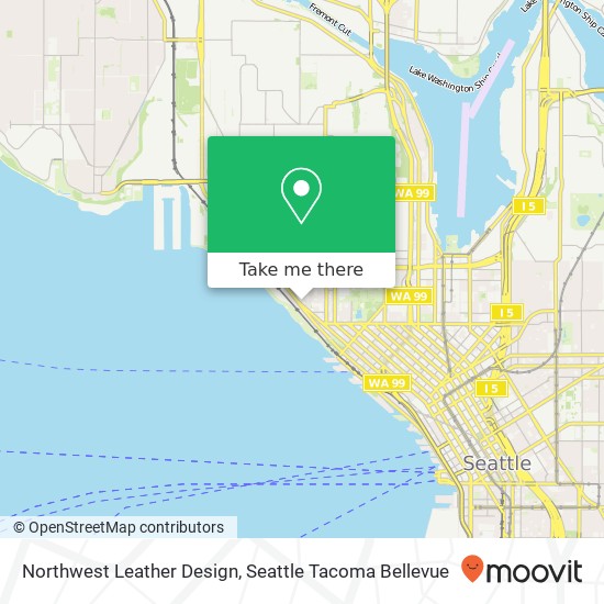 Northwest Leather Design map