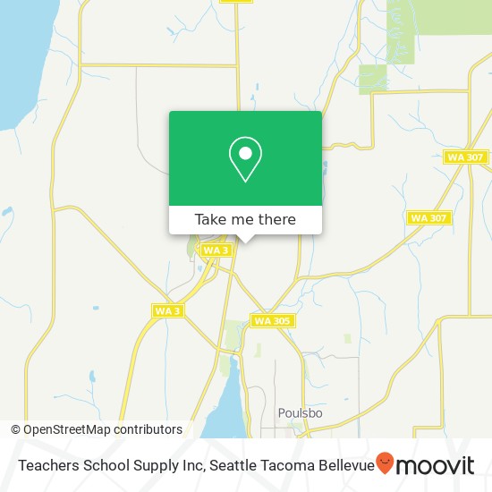 Mapa de Teachers School Supply Inc