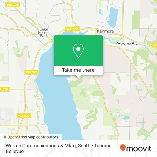 Mapa de Warren Communications & Mktg