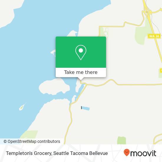 Templeton's Grocery map