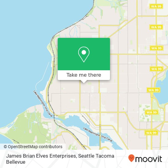 Mapa de James Brian Elves Enterprises