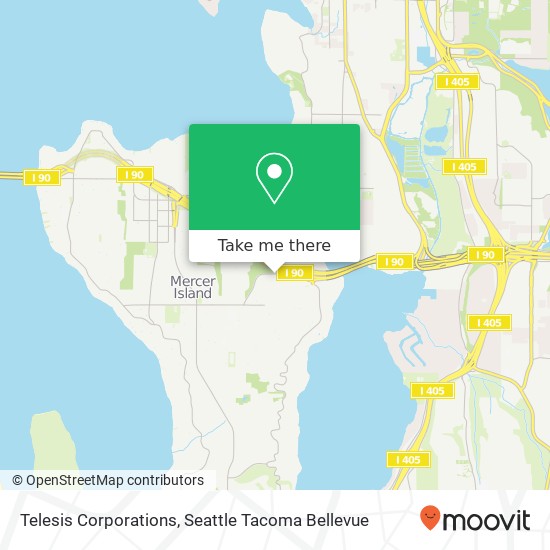 Mapa de Telesis Corporations