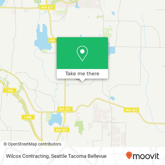 Wilcox Contracting map