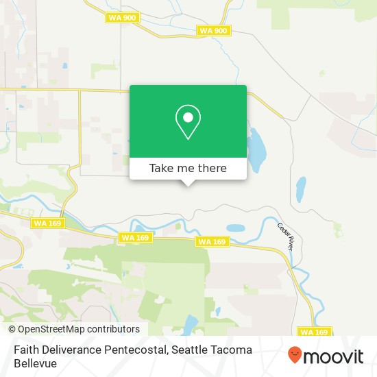 Faith Deliverance Pentecostal map