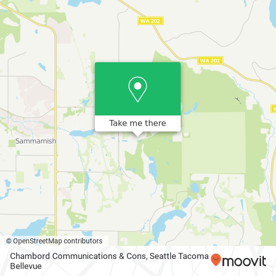 Chambord Communications & Cons map