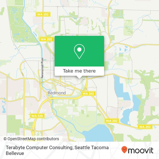 Terabyte Computer Consulting map