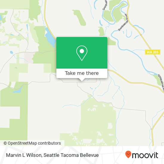 Marvin L Wilson map