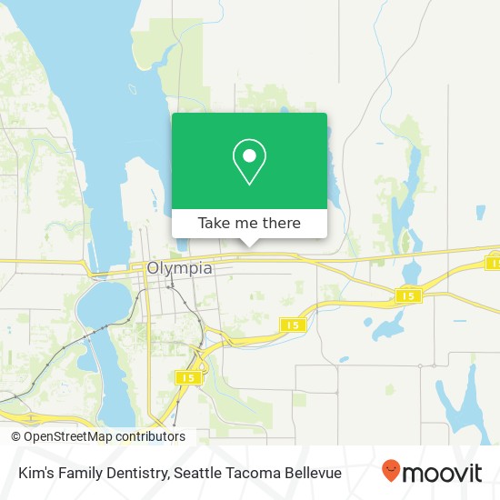 Kim's Family Dentistry map