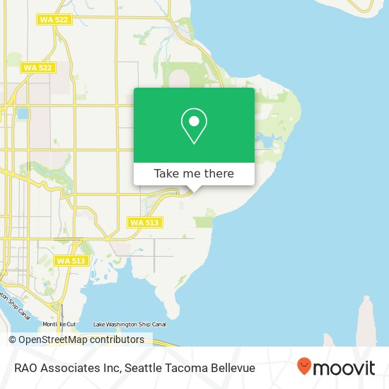 Mapa de RAO Associates Inc