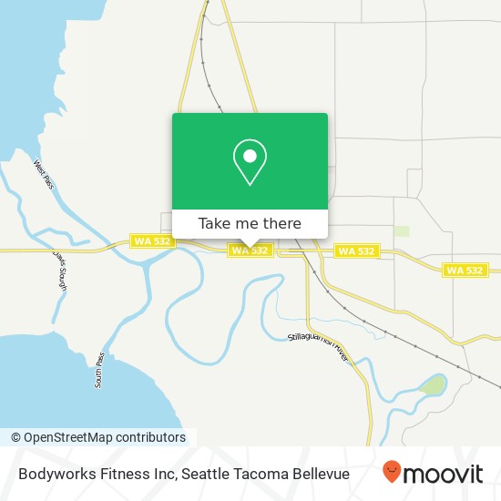 Bodyworks Fitness Inc map