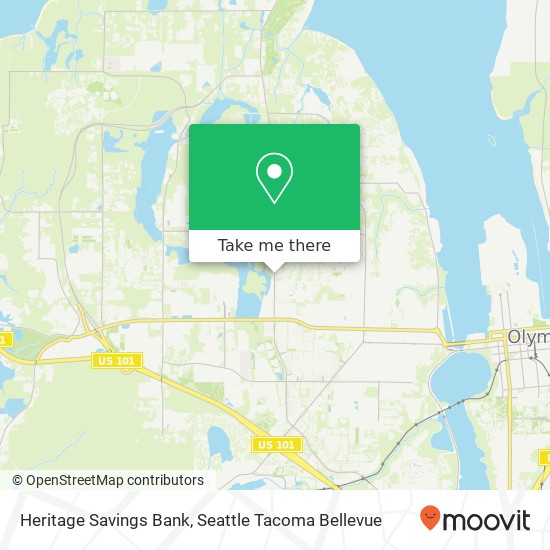 Heritage Savings Bank map