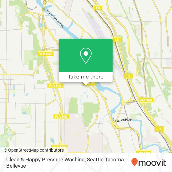 Clean & Happy Pressure Washing map