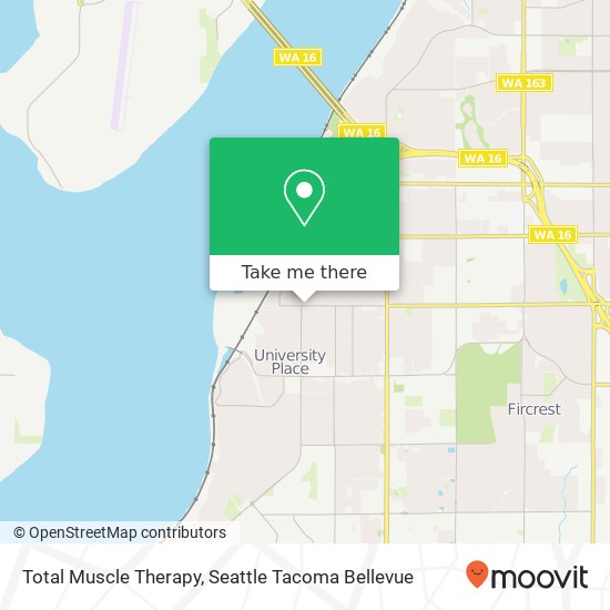 Total Muscle Therapy map