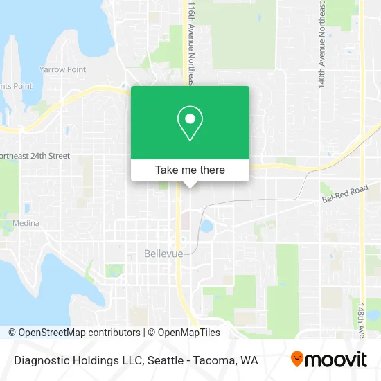 Mapa de Diagnostic Holdings LLC