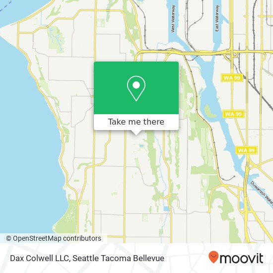 Dax Colwell LLC map