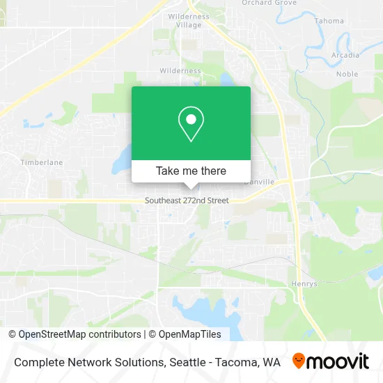 Complete Network Solutions map