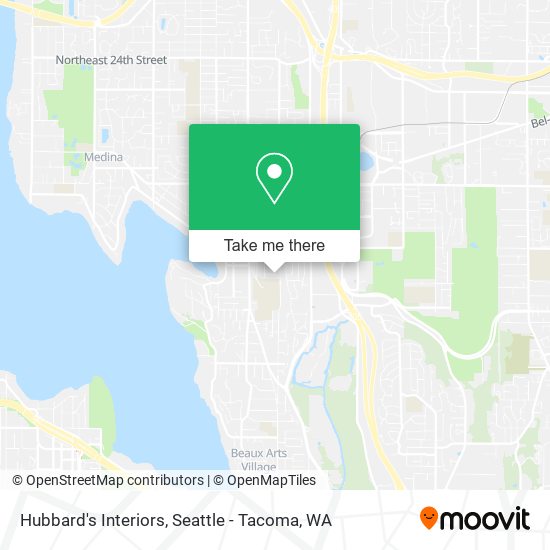 Hubbard's Interiors map
