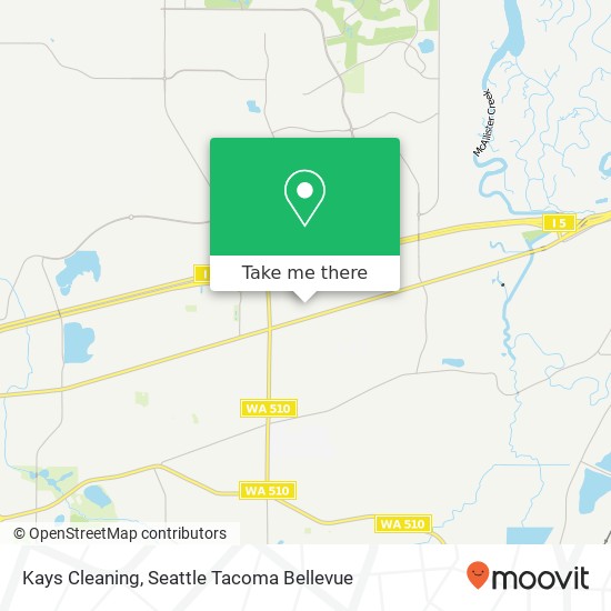 Mapa de Kays Cleaning