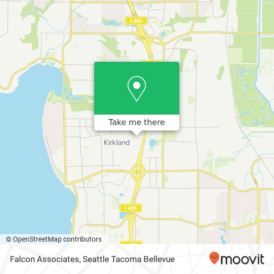 Falcon Associates map