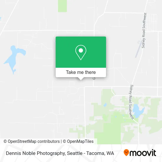 Dennis Noble Photography map